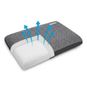 Moon Walker Memory Foam Pillow Black Honey Comb White - Image 7