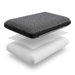 Moon Walker Memory Foam Pillow Black Honey Comb White - Image 6