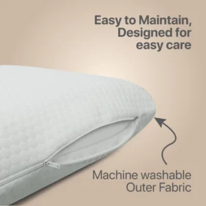 Moon Walker Memory Foam Pillow Honey Comb White - Image 5
