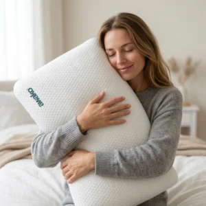 Moon Walker Memory Foam Pillow Honey Comb White - Image 2